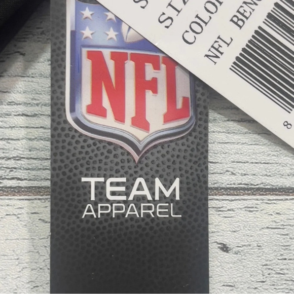 NFL Bengals 3 Layer Soft Shell Bonded Jacket Removable Hood NWT XL - Picture 7 of 15